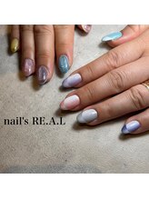 ネイルズリアル(nail's REAL)/オンブレフレンチ