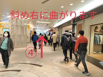 ベリーラッシュ 横浜店(VeryLash)/JRからの道案内4