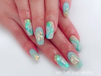 ミケ/夏のリゾートネイル