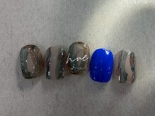 ムー(nue)/brown × blue