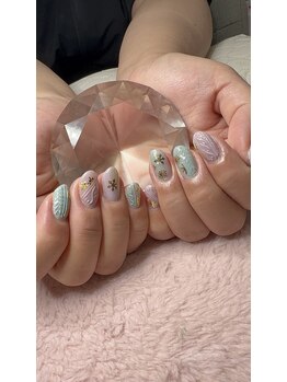 チェリーブロッサム(A CHERRY BLOSSOM)/冬ネイル