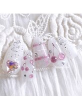たゆ ネイル(たゆnail)/パラジェルさくらんぼネイル