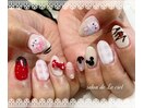 Disneyバレンタインnail