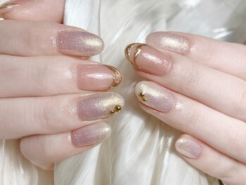 マハロ ネイル 南千住店(Mahalo Nail)/好印象大人オフィスネイル¥7980