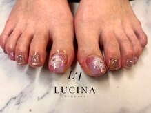 ネイルスタジオ ルキナ(LUCINA)/h-08 マグネットフラワーネイル