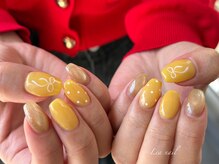 レアネイル(Lea nail)/春のシンプルデザイン
