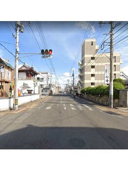 みゆう整体院/お寺が多く見られます