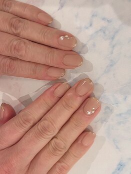 リリフリー(riri Free)/ベージュネイル