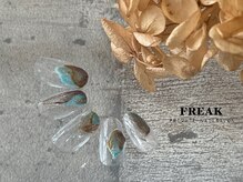 フリーク(FREAK)/天然石風ターコイズ×マグネット