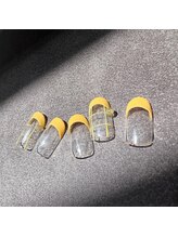 ヒストリー 大阪塚本店(history)/夏ネイル　ニュアンスネイル