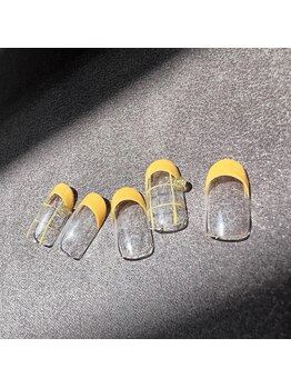 ヒストリー 大阪塚本店(history)/夏ネイル　ニュアンスネイル