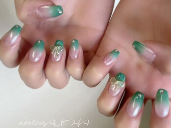 アトリエ アイハ(aiha)/グリーングラデーション