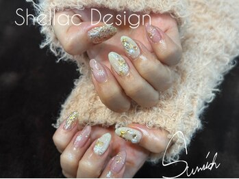 サンリッチ 恵比寿(Sunrich)/クリスマスネイル/シェラック