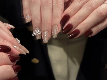 アリアネイル(Aria Nail)/フラッシュ×ワンカラー