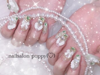 パピー 四条烏丸(puppy)の写真/持ち込みデザインOK！やり放題で思い通りのデザインに♪カラー・パーツ豊富にご用意◎