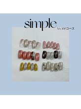 ジュウェル 宜野湾店(Nail Salon Jewel)/【ハンドジェル】定額シンプル