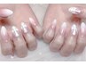 【Jr.ネイリスト担当】長さだし10本アートパーツ付け放題 10000円