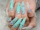 Lee Nails Salon 新宿【長さだし/持ち込み/つけ放題/マグネット/パラジェル】の写真/【持ち込み大歓迎◎】豊富なカラー・パーツとデザインも多数ご用意!長さ出しで華やかさUP、魅せる指先に♪