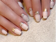 ネイルマジック 仙台一番町店(NAIL MAJIC)/ミラーフレンチマットネイル