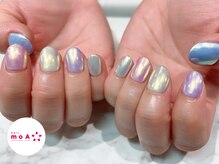 ネイルモア バイ アフロディーテ(NAIL moA)/パステルメタリックオーロラ