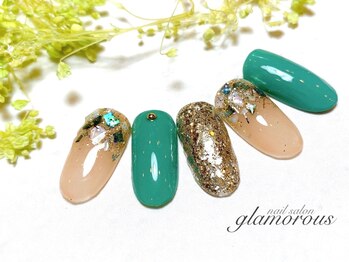 ネイルグラマラス 西新井店/《パラジェル》春 大人 上品