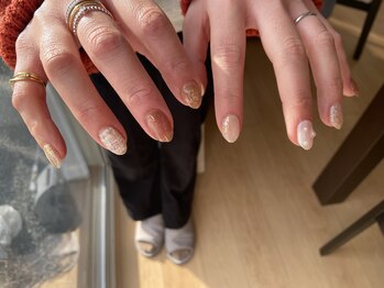 エス(S)/ツイード×パール×ニュアンス