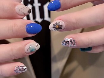 クレモアネイル 池袋西口店(CLEMORE NAIL)/落書きレトロネイル