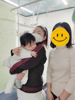 かおりビューティサロン/産後ママさんとお子さまとお写真