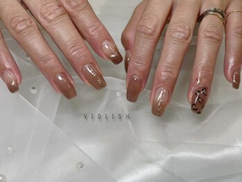 ヴィオリッシュ 大元店(VIOLISH)/leopard nail