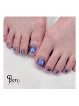 ネイルアトリエ ボン(nail atelier bon)/フットシェラックネイル