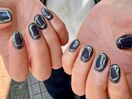 定額ネイル/ニュアンス/シルバー
