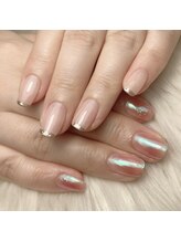 アオマリー(Aomalie)/アシンメトリーネイル　¥12,100