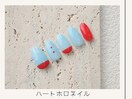 ハートホロネイル