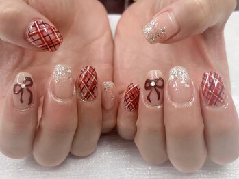 フローラ/冬ネイル