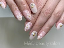 エムアンドディビューティサロン 銀座店(M&D)/桜デザイン♪
