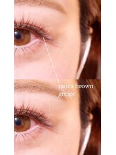 ガレリア アイデザイン 名駅店(GALLARIA Eye design)/フラットブラウン