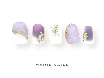 マリーネイルズ 近鉄あべのハルカス店(MARIE NAILS)/新規様8000円 パステル 0407a