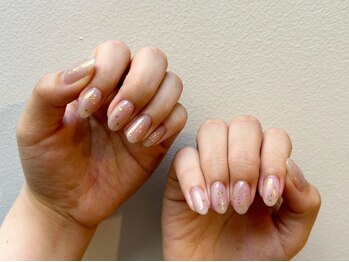 ネイルズ ララ(nails Lala)の写真/手元を美しく魅せる、シンプルデザインが得意なサロン♪日常に溶け込む、上品シンプルデザインをご提案◎