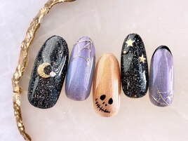 ハロウィンネイル￥7980
