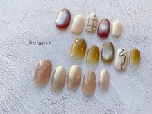 シンプルジェルネイル専門店 バランス(balance)/【小松・大内限定】定額デザイン