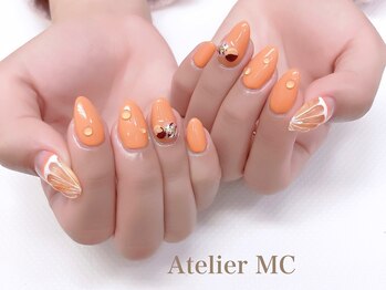 アトリエ エムシー 新富町(Atelier MC)/やり放題ネイル定額