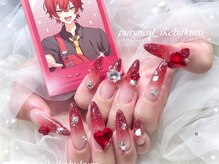 プティネイル 池袋(Puty Nail)/騎士Xばぁう概念ネイル スカルプ