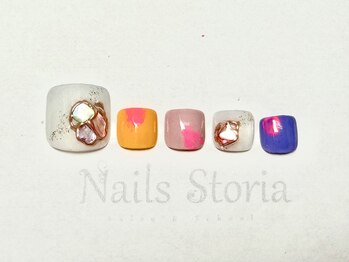 9500円/定額フットアート A