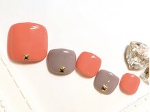 ネイルマジック 仙台一番町店(NAIL MAJIC)/秋色フット￥8700