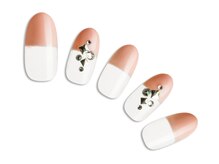 プラスネイル 銀座中央通り店(PLUS NAIL)/【638】ハーフフレンチ￥6,039