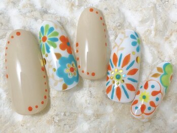 ネイリックス アヴェニール(NAILX avenir)/オレンジエスニック