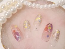 ビーケア 自由が丘店(B.care)/フラワーネイル￥6480