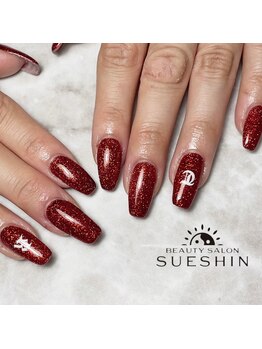 スーシン(SUESHIN)/red glitter