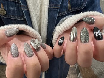 ネイルスミス 高松店(Nailsmith)/ちょうちょネイル