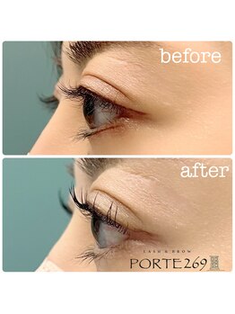 ポルテ269 あやめ池店(PORTE269)/パリジェンヌラッシュリフト